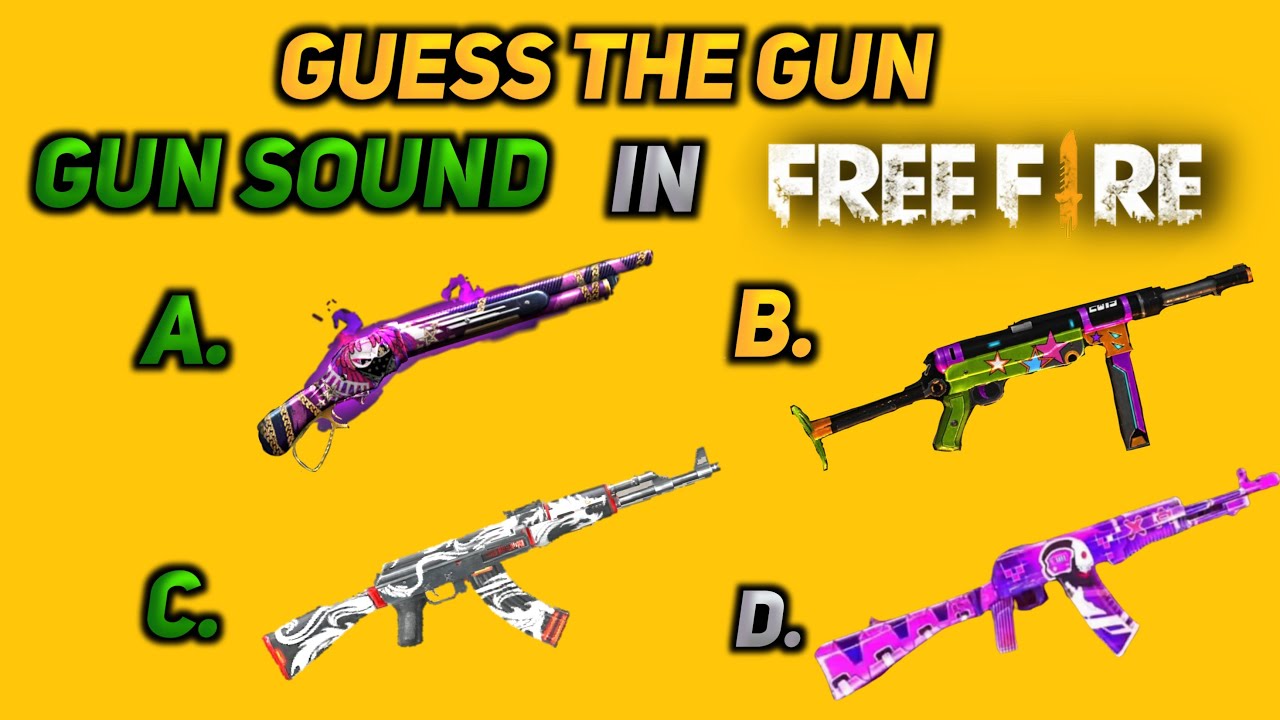  Part - 2 Guess the gun sound quiz challenge